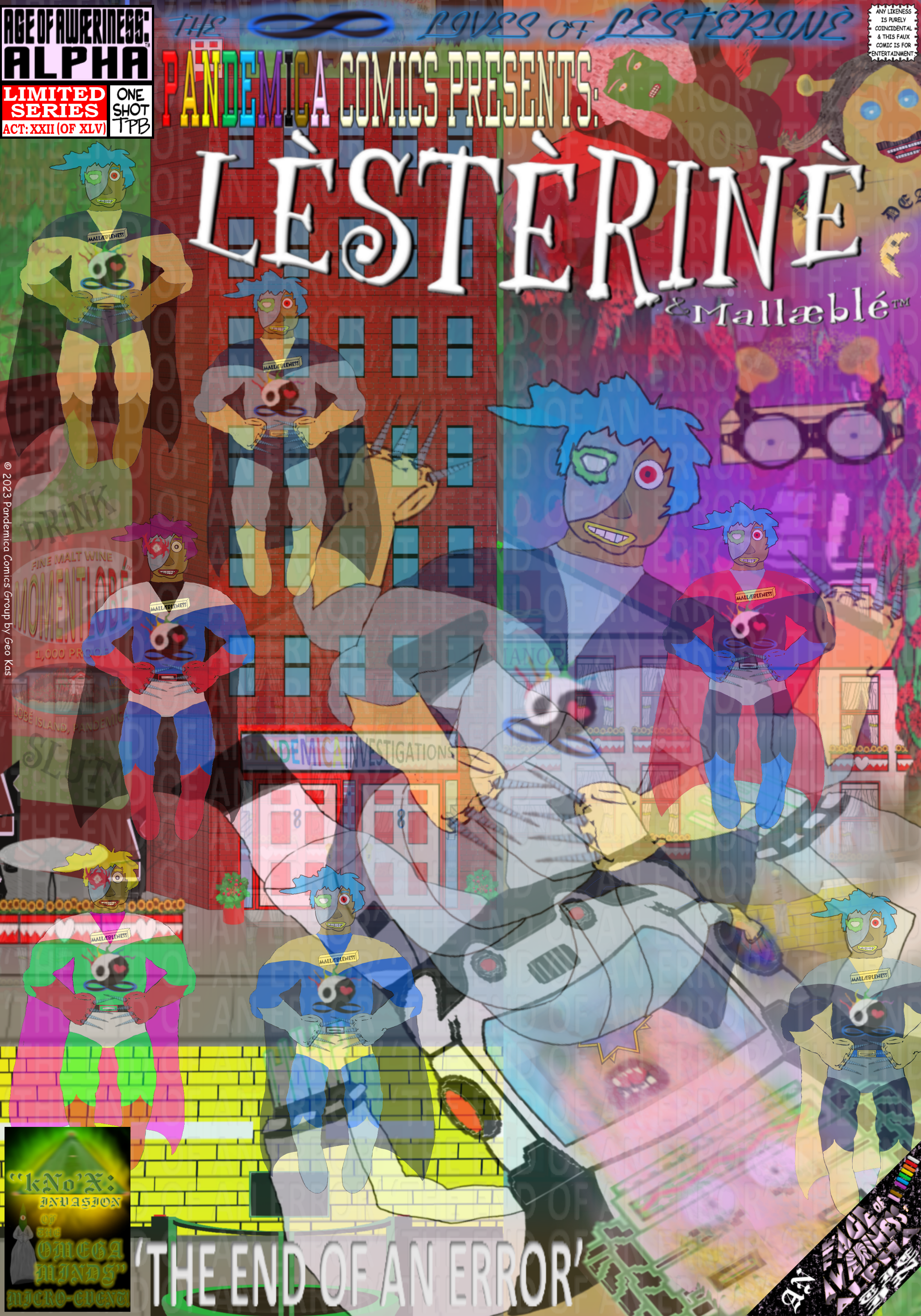 Pandemica Comics Presents: Léstériné